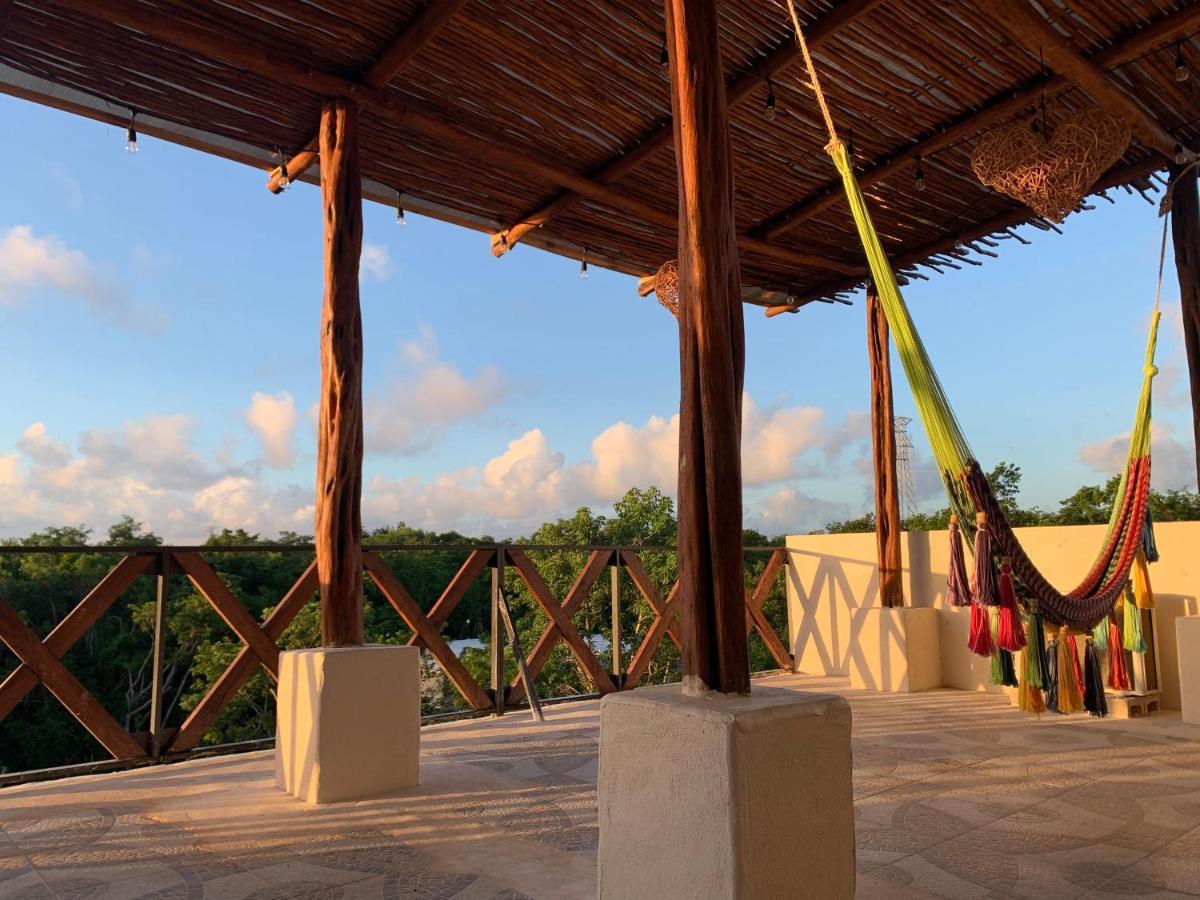 Appartamento Casa Delfin Tulum Macario Gomez Esterno foto
