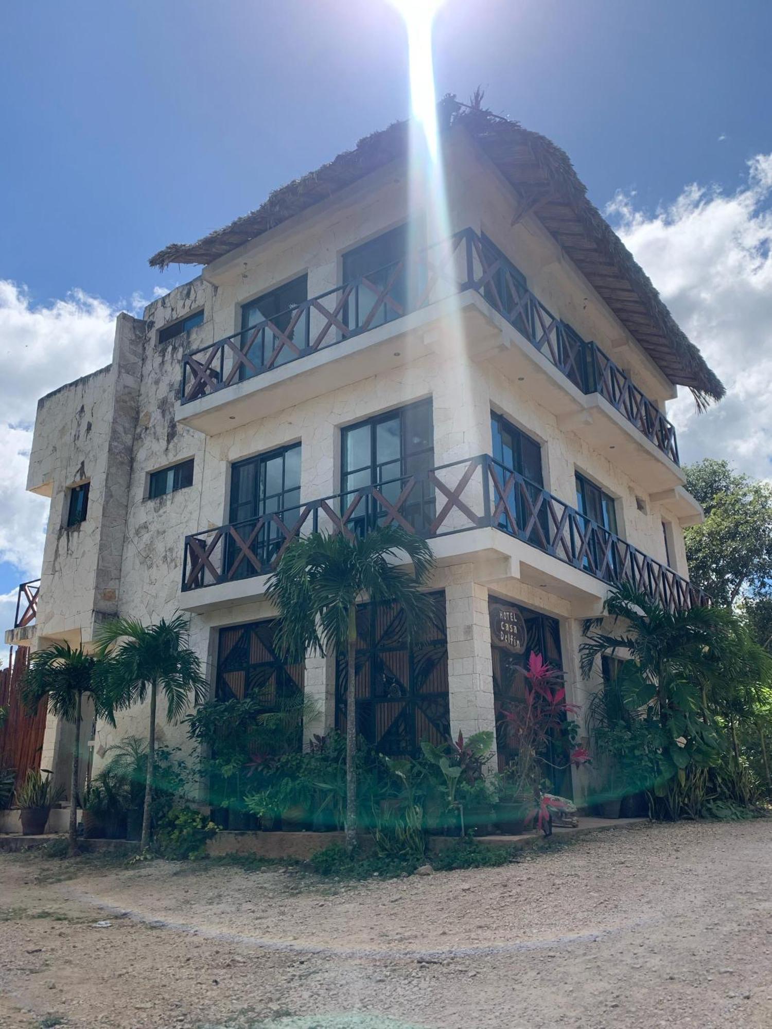 Appartamento Casa Delfin Tulum Macario Gomez Esterno foto