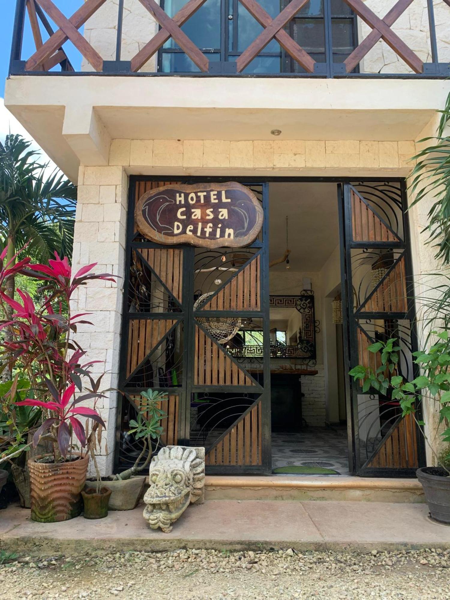 Appartamento Casa Delfin Tulum Macario Gomez Esterno foto