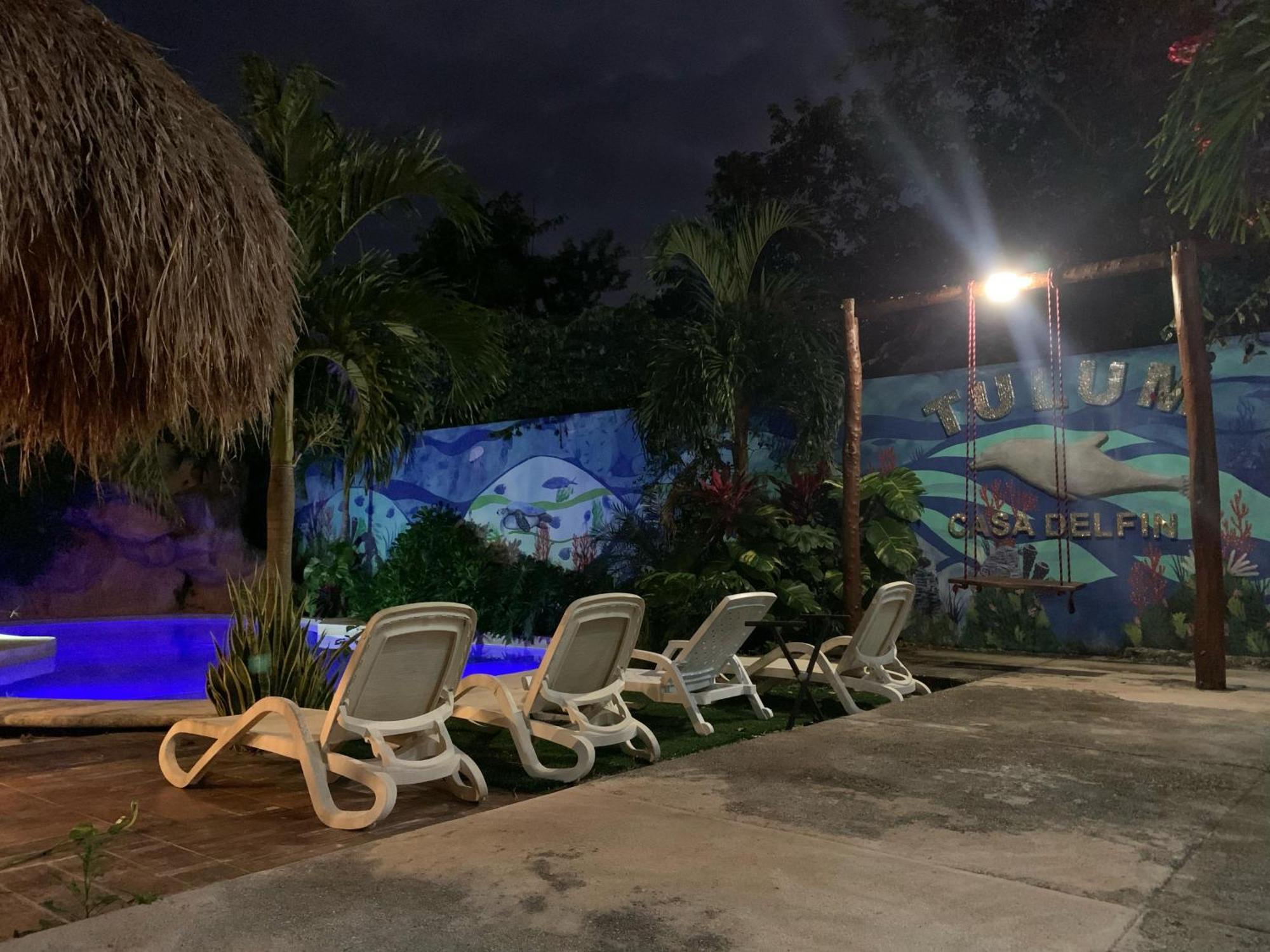 Appartamento Casa Delfin Tulum Macario Gomez Esterno foto