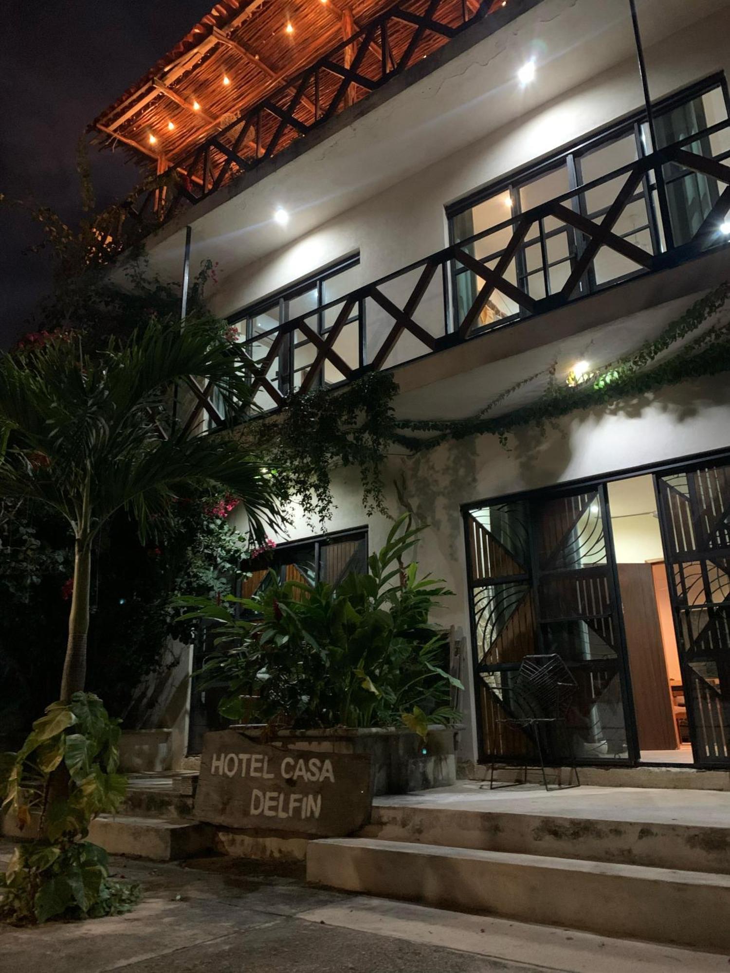Appartamento Casa Delfin Tulum Macario Gomez Esterno foto