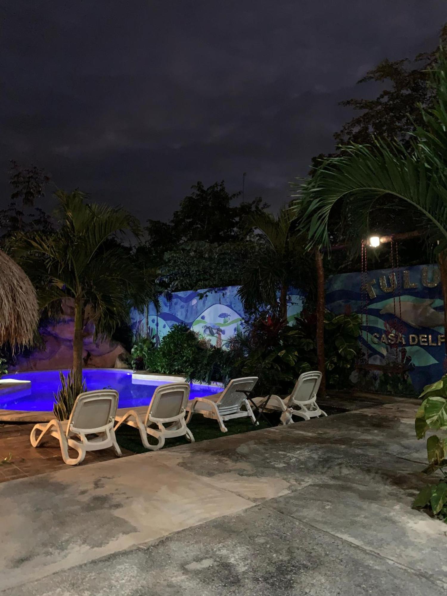 Appartamento Casa Delfin Tulum Macario Gomez Esterno foto